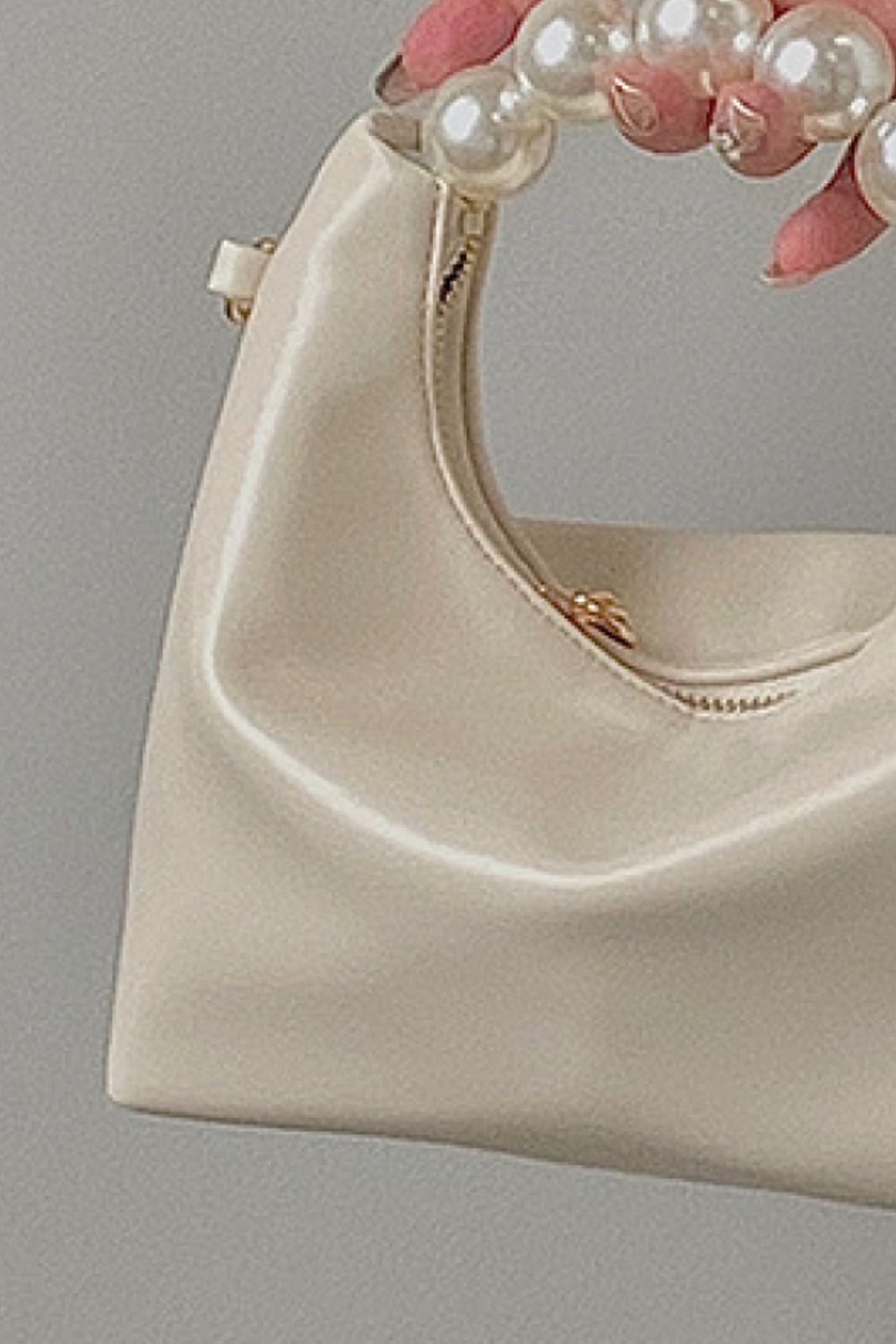 Adored PU Leather Pearl Handbag - Blissful Beyond Soap