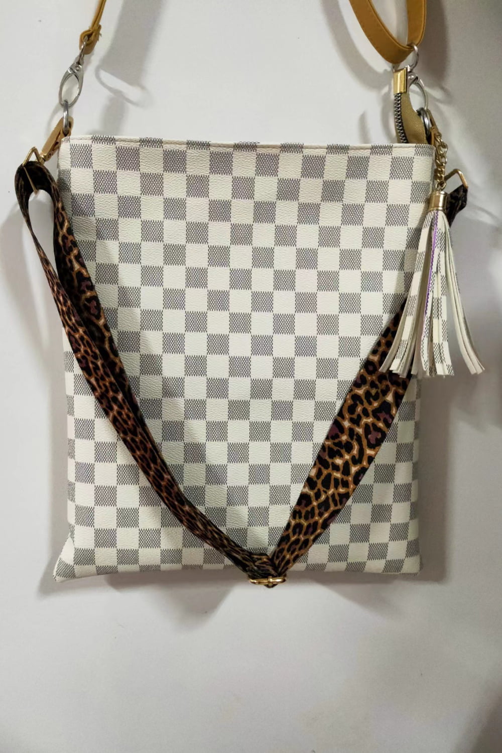 Adored PU Leather Shoulder Bag with Tassel - Blissful Beyond Soap