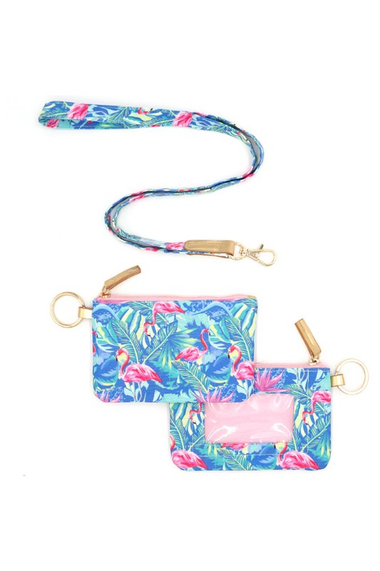 Flamingo Lovin' ID Wallet