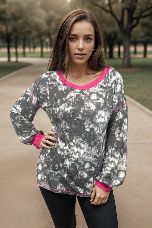 Swooning For Tie Dye - Pullover